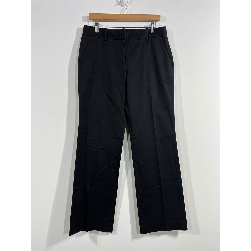 J.Crew Wide Leg Office Preppy Pants Womens 8 Minimalist‎ Old Money Belt Loops